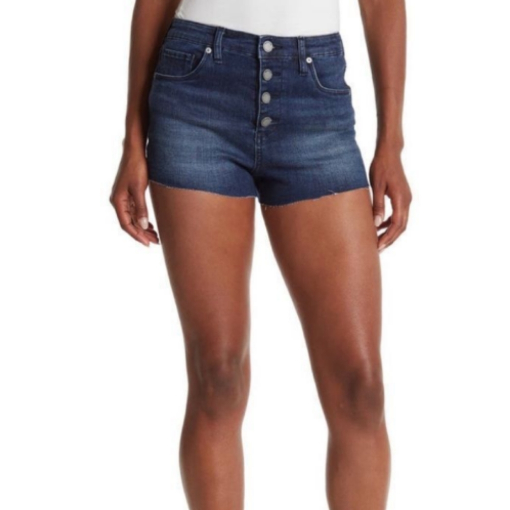 Blank NYC Lenox High Rise Shorts